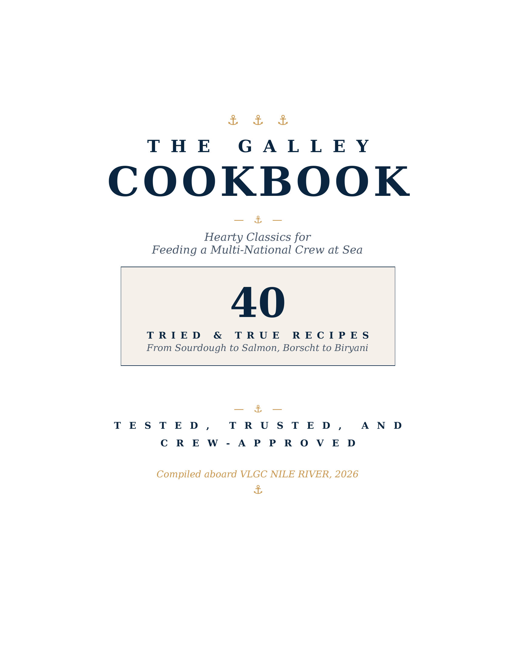 Cover of The Galley Cookbook